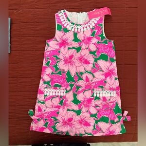 NWT classic Lilly Pulitzer Pink and Green Kids Dress